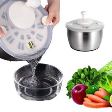 Salad Spinner Stainless Steel