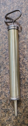 Vintage brass grease gun - 🗽vintage,