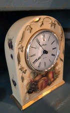 Aynsley Orchard Gold Clock