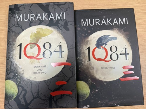 1q84 books one two - 1q84,
