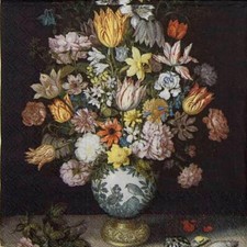 4x Single Paper Napkins for