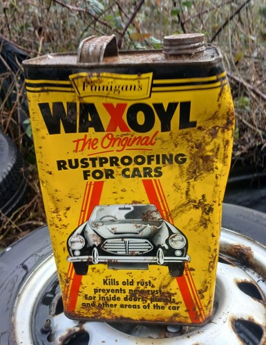 Old vintage can - old,
