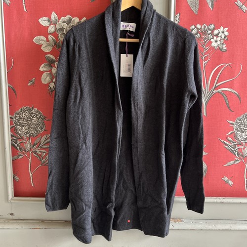 Brora long cashmere cardigan - long,