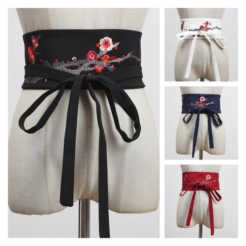 Japanese obi belt - obi, floral