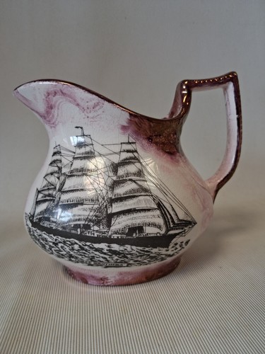 Sunderland lustre ware - lustre, jug