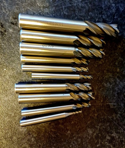 End mill job lot - job,