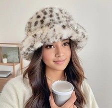 Women Fluffy Leopard Soft