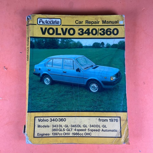 Autodata volvo 340 360 car - autodata,