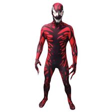 Official Marvel Carnage Morphsuit Adult Venom Villain Fancy Dress Costume M-XXL