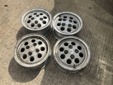 Ford Fiesta Mk2 13” Pepper Pot Alloy Wheel Rims X4 1982-89