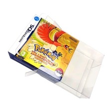 Box Protector DS Pokemon Soul Silver / Heart Gold Nintendo Display Case PAL