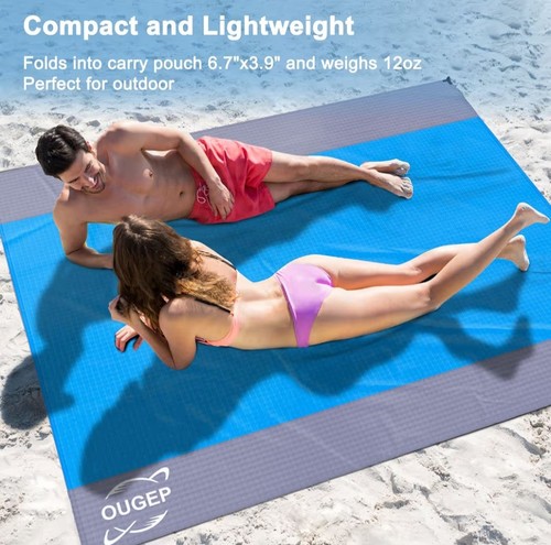 Sandproof beach blanket - beach,