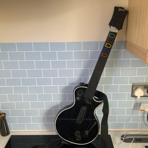 Microsoft xbox 360 guitar hero - xbox,