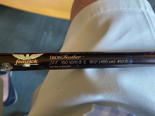 Fenwick iron feather salmon - "iron, feather"