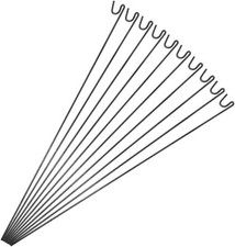 ANSIO Steel Fencing Pins 1.2m Long 8mm Non-Galvanised Metal Pins USED