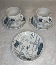 Barker Bros Fiesta Coffee Cups