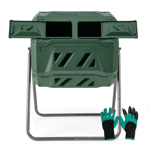 Compost bin 160l dual chamber - compost,
