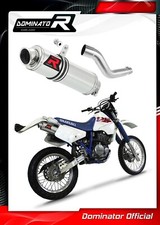 DR 350 Exhaust ROUND Dominator Racing silencer muffler 1990 - 1999