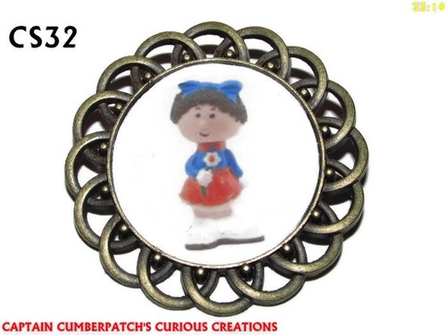 Steampunk brooch badge - badge, pin