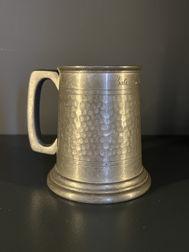 Vintage english pewter - pewter, tankard