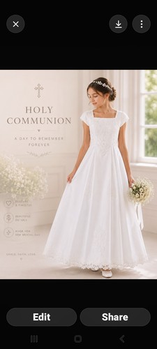 Forever yours white - first, holy