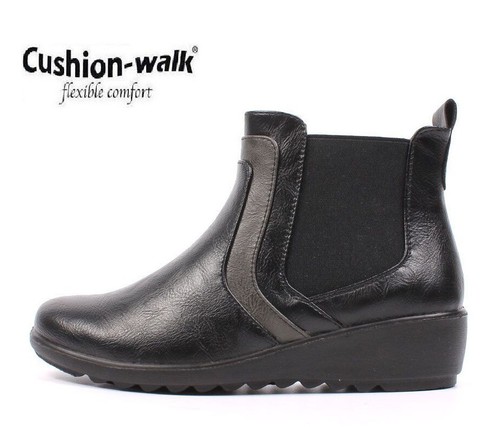 Cushion walk ladies black - cushion,