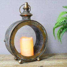 Morrocan Round Lantern Antique