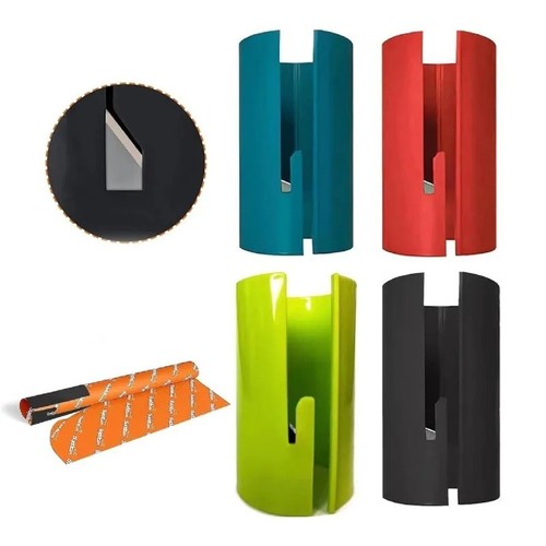 Sliding wrapping paper cutter - sliding,