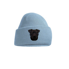 BLACK PATTERDALE TERRIER