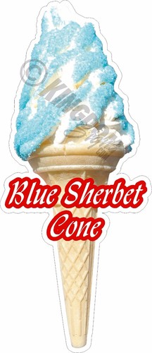 Soft ice cream blue - soft,