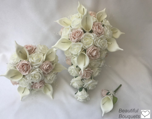 Wedding flowers ivory - flowers,