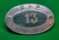 Irish Post and Telegraphs Cap Badge, Irish Postal Badge, Ireland, Dublin