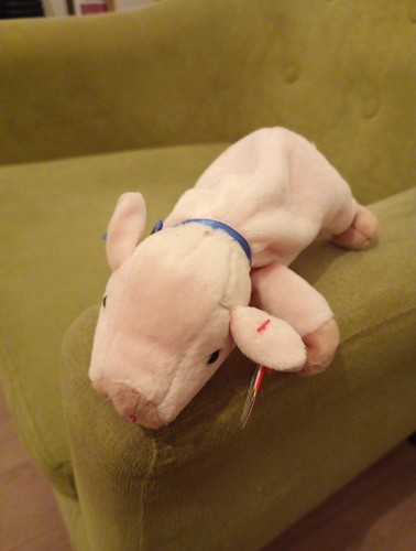 Beanie babies nuckles the - ty,