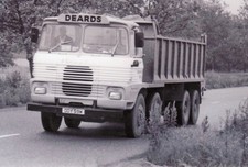 B/W PHOTO: DEARDS OF FINCHLEY SCAMMELL ROUTEMAN 8 WHEEL TIPPER - OOY 59W