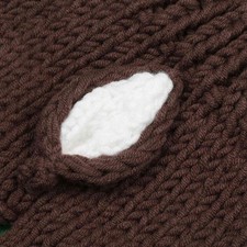 Cute Newborn Baby Photo Props Crochet Deer Hat Bodysuit Photography Props Costum