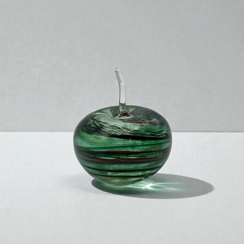 Vintage kerry glass apple - glass,