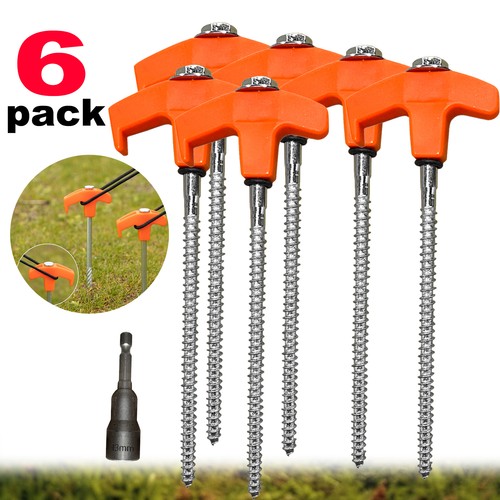 Pack screw tent stakes - pack,