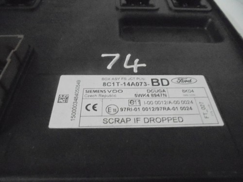 Ford transit fuse box body - fuse, box/body