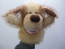 Vintage Early Learning Centre 2001 Soft Plush Shaggy Dog Hand Glove Puppet 9x11"
