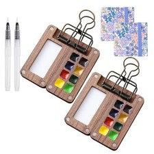 Palette de Peinture de ,  Palette D'Aquarelle Portable, Boîte de Peinture à6629