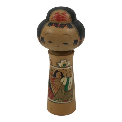 Japanese wooden kokeshi - kokeshi, doll