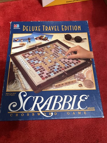 Scrabble deluxe travel edition - scrabble,