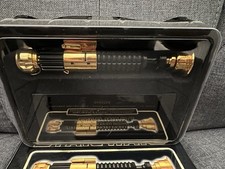 GOLD SW-304 Star Wars MR 0.45 Lightsaber Obi Wan Kenobi LE Collectors Society NH