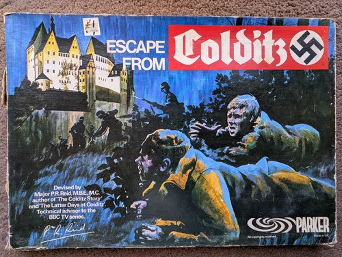 Escape from colditz board game - colditz,