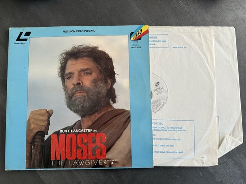 Moses double laser disc burt - laser,