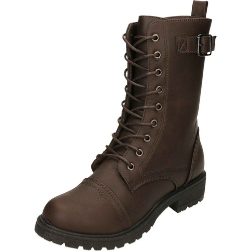 Brown flat combat military - flat,