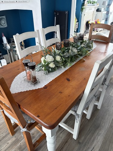 Solid pine table - solid,