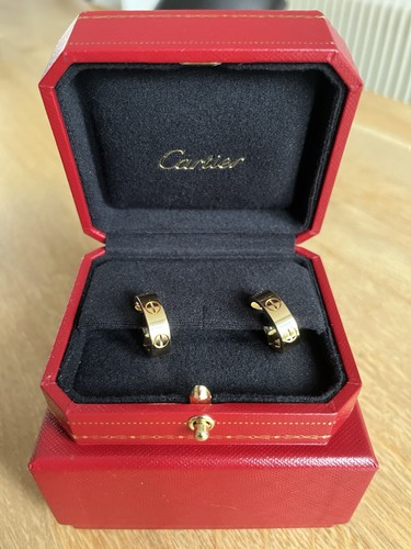 Cartier love hoop earrings - hoop,