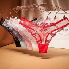 Women Ladies Lase Knickers Thong G-string Sexy Panties Lingerie Underwear Briefs