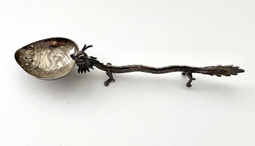 C1850 dragon spoon - spoon,